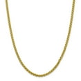 thumbnail image 1 of Primal Gold 14 Karat Yellow Gold 4.15mm Semi-solid Wheat Chain, 1 of 7