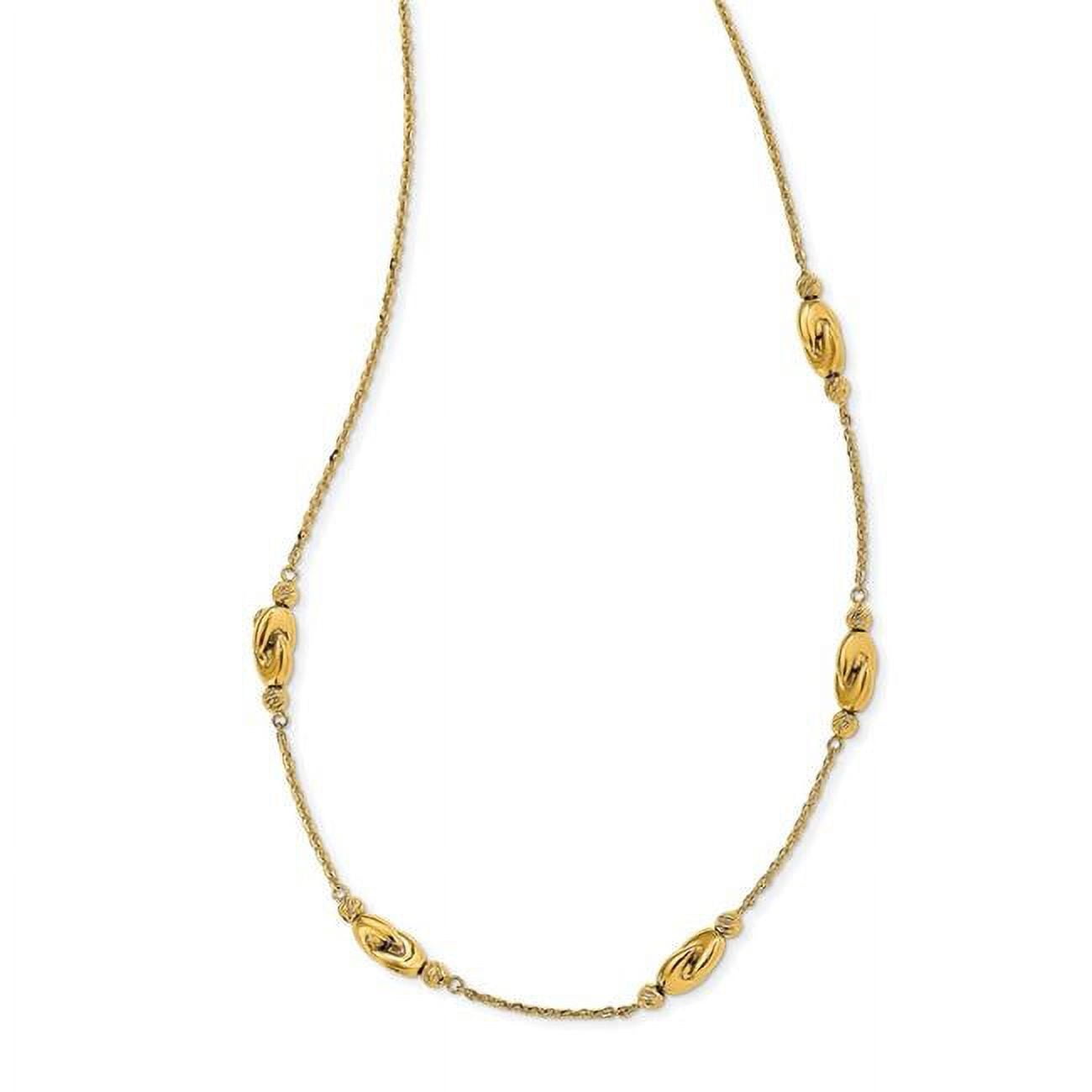 Barzel 18K Gold Plated Multicolor Flower Necklace For Women - 16-24 Inches Adjustable, Made In Brazil