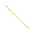 thumbnail image 1 of Primal Gold 14 Karat Yellow Gold 6.5mm Fancy Link Bracelet, 1 of 2