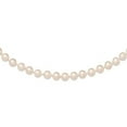 thumbnail image 1 of Primal Gold 14 Karat Yellow Gold 6-7mm Round White Saltwater Akoya Cultured Pearl Necklace, 1 of 5