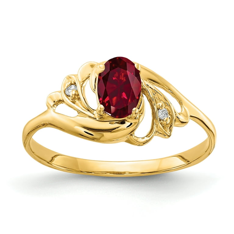 Walmart outlet ruby rings