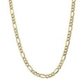 thumbnail image 1 of Primal Gold 14 Karat Yellow Gold 7.3mm Semi-solid Figaro Chain, 1 of 4