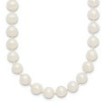 thumbnail image 1 of Primal Gold 14 Karat Yellow Gold 7-8mm White Near Round Freshwater Cultured Pearl Necklace, 1 of 4