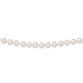 thumbnail image 1 of Primal Gold 14 Karat Yellow Gold 8-9mm Round White Saltwater Akoya Cultured Pearl Bracelet, 1 of 1