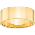 thumbnail image 1 of Primal Gold 14 Karat Yellow Gold 8mm Lightweight Flat Band Size 11, 1 of 6