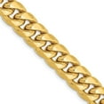 thumbnail image 1 of Primal Gold 14 Karat Yellow Gold 9.3mm Semi-solid Miami Cuban Chain, 1 of 5