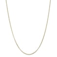 thumbnail image 1 of Primal Gold 14 Karat Yellow Gold .9mm Curb Pendant Chain, 1 of 7