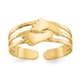thumbnail image 1 of Primal Gold 14 Karat Yellow Gold Bare Feet Toe Ring, 1 of 7