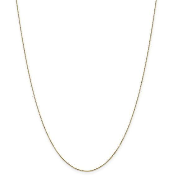 Primal Gold 14 Karat Yellow Gold Carded 0.5mm Box Chain