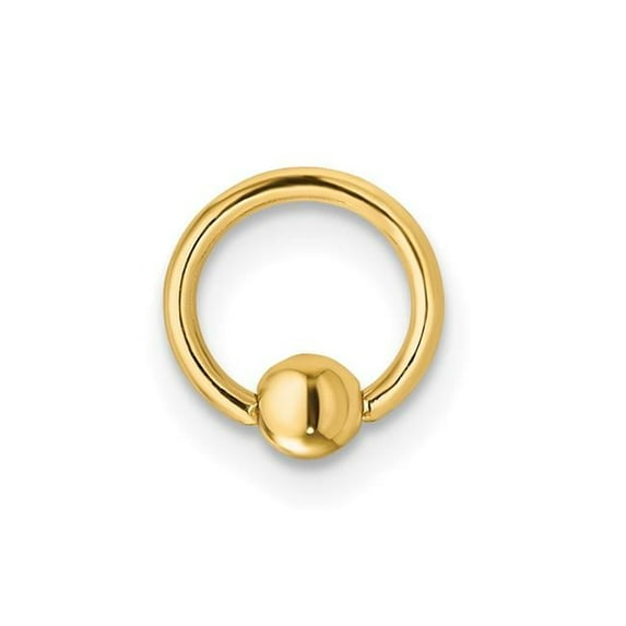 Primal Gold 14 Karat Yellow Gold Cartilage Hoop