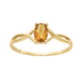 thumbnail image 1 of Primal Gold 14 Karat Yellow Gold Citrine Birthstone Ring, 1 of 4