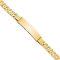 thumbnail image 1 of Primal Gold 14 Karat Yellow Gold Curb Link ID Bracelet, 1 of 5