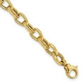 thumbnail image 1 of Primal Gold 14 Karat Yellow Gold Fancy Link Bracelet, 1 of 1