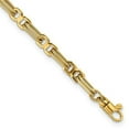 thumbnail image 1 of Primal Gold 14 Karat Yellow Gold Fancy Link Bracelet, 1 of 1