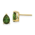 thumbnail image 1 of Primal Gold 14 Karat Yellow Gold Green Tourmaline Earrings, 1 of 4