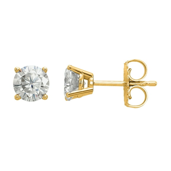 Primal Gold 14 Karat Yellow Gold Lab Grown Diamond 1/3ctw VS/SI, D E F, Lab Grown Diamond 4-Prong Earrings