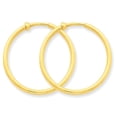thumbnail image 1 of Primal Gold 14 Karat Yellow Gold Non-Pierced Hoop Earrings, 1 of 4