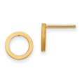 thumbnail image 1 of Primal Gold 14 Karat Yellow Gold Open Circle Earrings, 1 of 5
