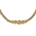 thumbnail image 1 of Primal Gold 14 Karat Yellow Gold Polished Fancy Link 17.5-inch Necklace, 1 of 5