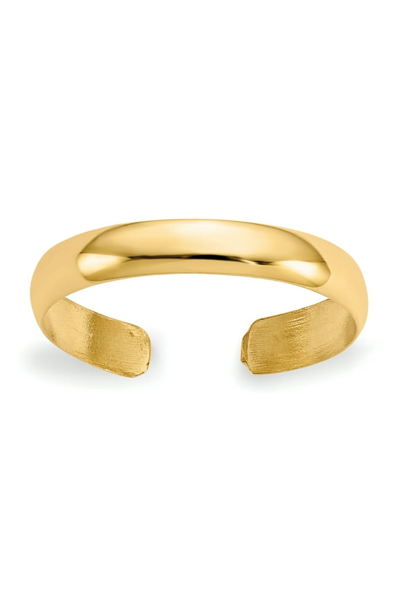 14 Karat Yellow Gold Toe Ring