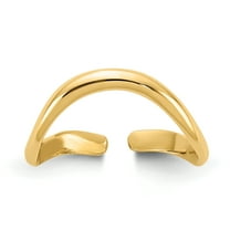 Primal Gold 14 Karat Yellow Gold Toe Ring