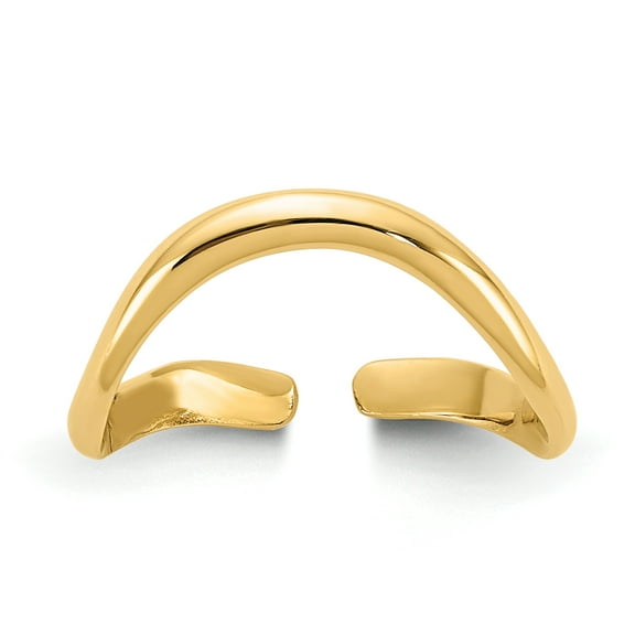 Primal Gold 14 Karat Yellow Gold Toe Ring
