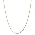 thumbnail image 1 of Primal Gold 14K Yellow Gold 1.15mm Diamond Cut Machine-made Rope Chain, 1 of 4