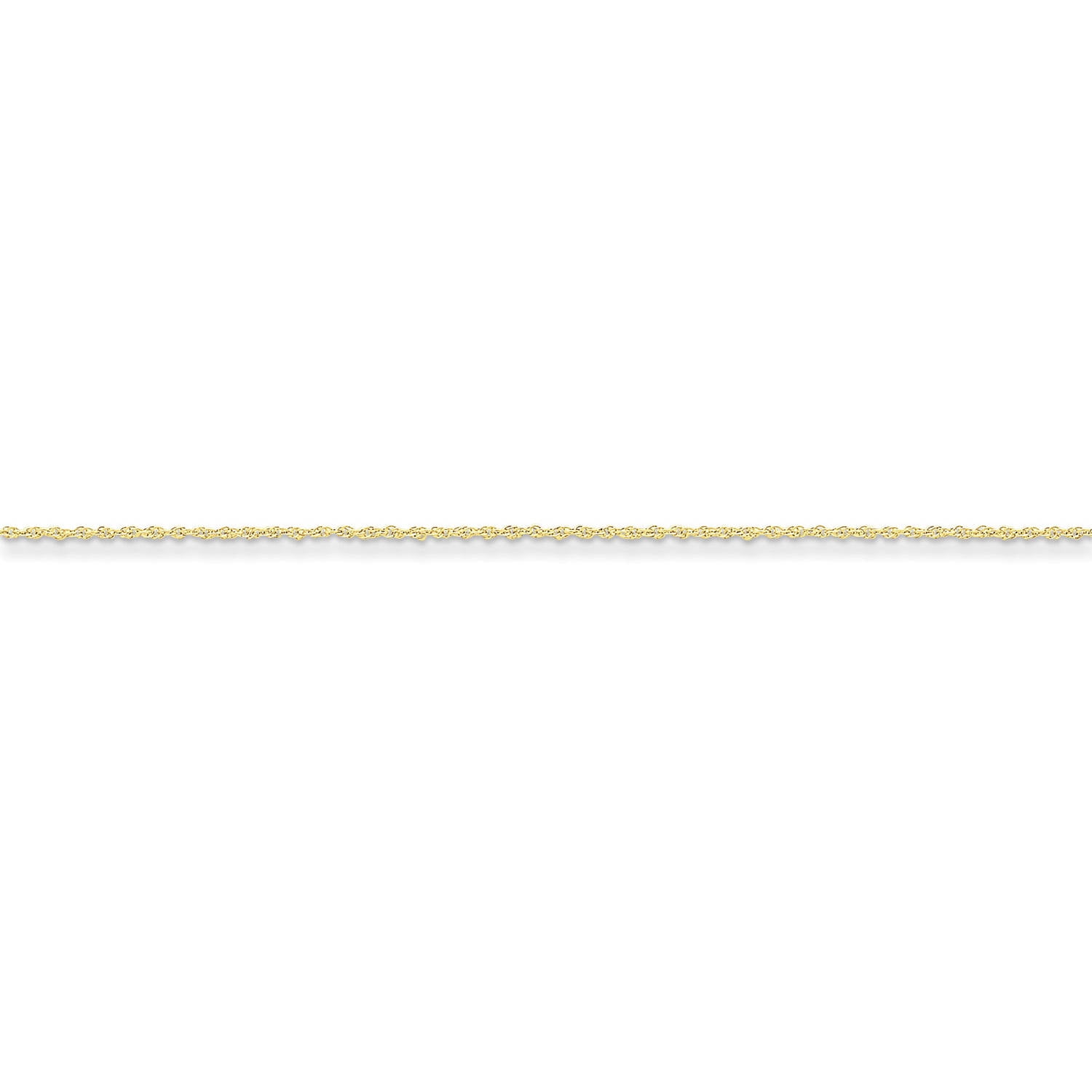 Primal Gold 14K Yellow Gold 1.1mm Baby Rope Chain