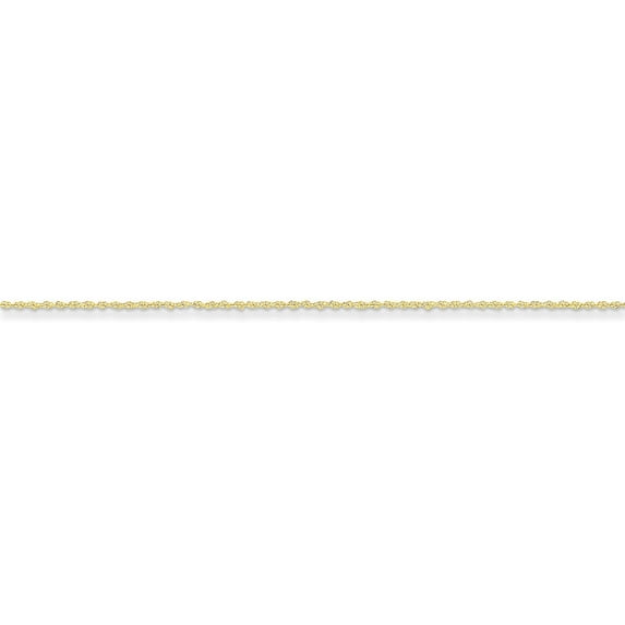 Primal Gold 14K Yellow Gold 1.1mm Baby Rope Chain