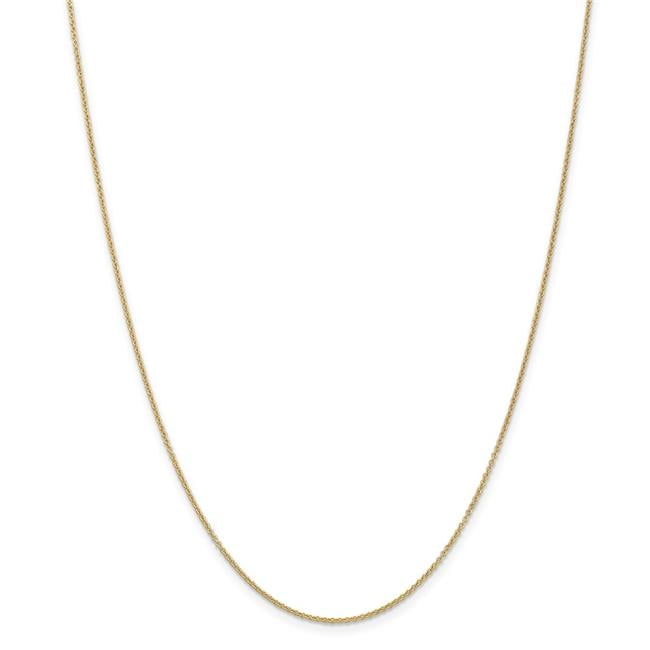 Primal Gold 14K Yellow Gold 1.2mm Cable Chain