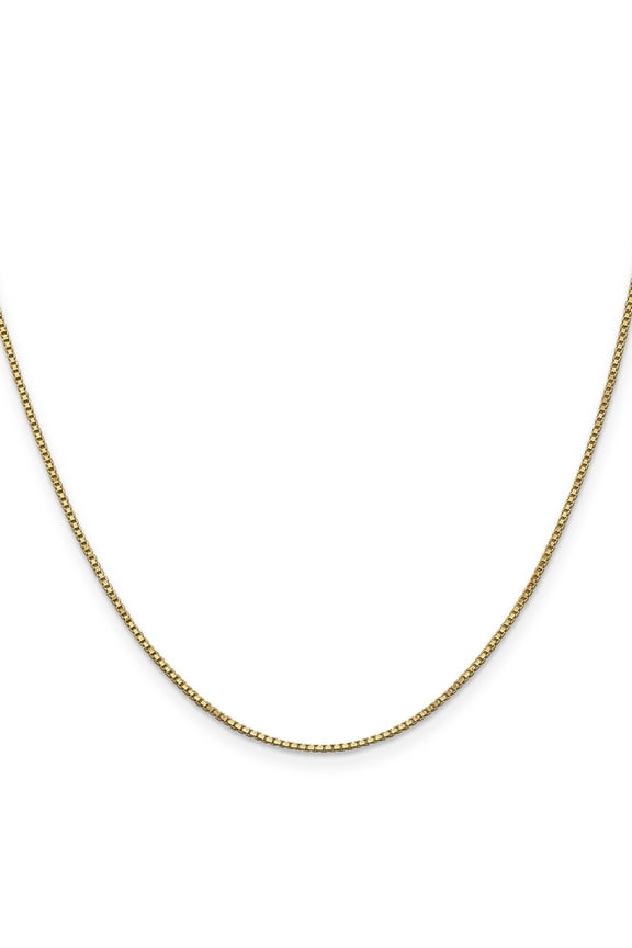 14K Yellow Gold 1mm Box Chain