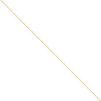 Primal Gold 14K Yellow Gold 1mm Singapore Chain