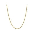 thumbnail image 1 of Primal Gold 14K Yellow Gold 2.75mm Diamond Cut Rope with Lobster Clasp Chain, 1 of 4