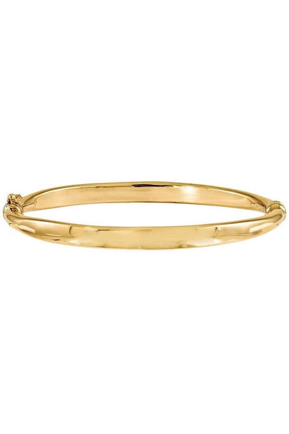 14K Yellow Gold Hinged Bangle