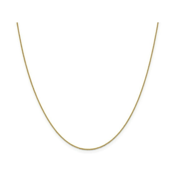 Primal Gold 18 Karat Yellow Gold .7mm Box Chain