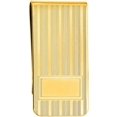 thumbnail image 1 of Primal Gold-plated Kelly Waters Money Clip with Lines and Bottom Rectangle, 1 of 4
