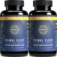 thumbnail image 1 of Primal Harvest 2 Pack, Primal Sleep with Valerian Root, L-Tryptophan, GABA, Chamomile, & Melatonin 3mg 60 Capsules, 1 of 8