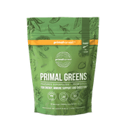 Primal Harvest Greens Powder: 50+ Superfoods, Probiotics & Adaptogens for Energy, Detox & Immunity 30 Scoops