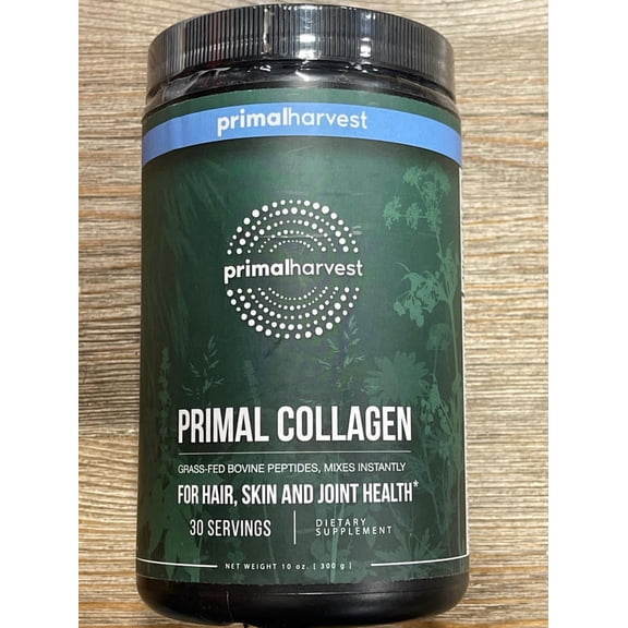Primal Harvest Collagen Powder, Hydrolyzed, 30 Servings