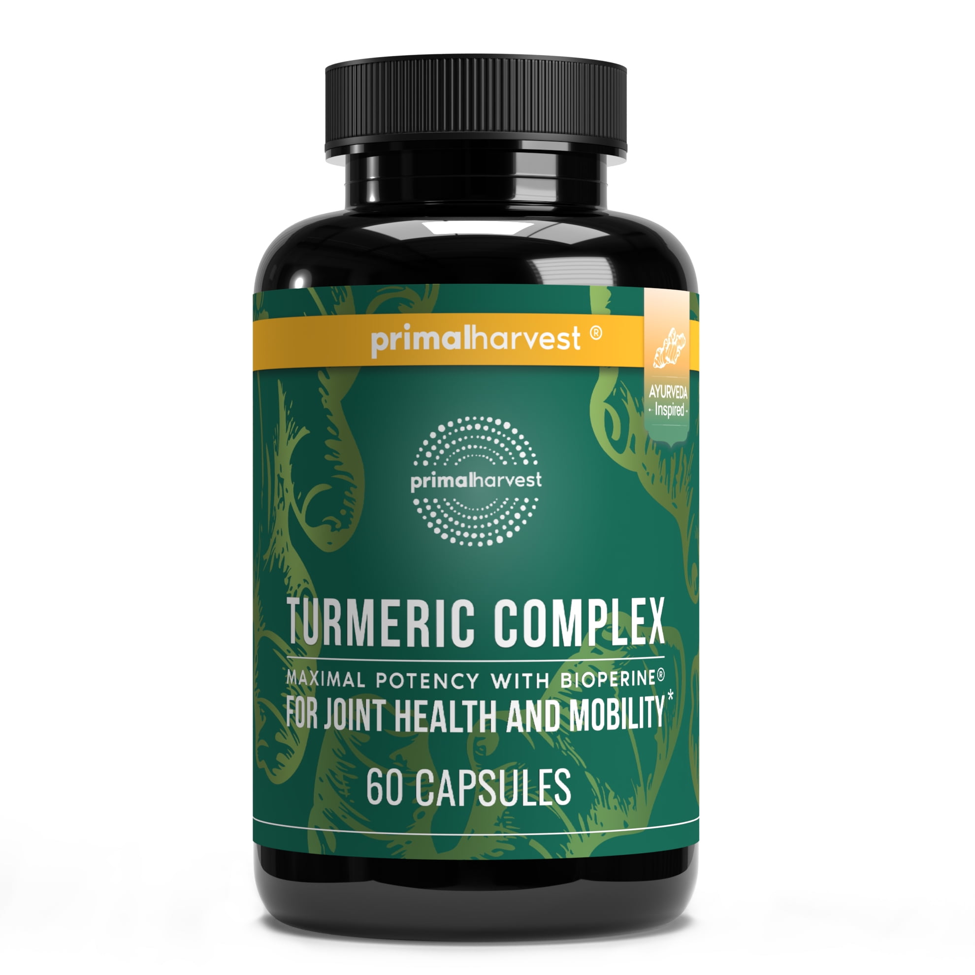Primal Harvest Turmeric Complex 60 Turmeric Capsules