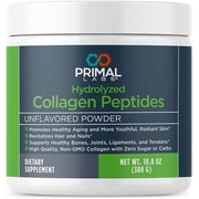 Primal Health Hydrolyzed Collagen Peptides- Healthy Hair, Nails, Skin, Joints - Keto Friendly