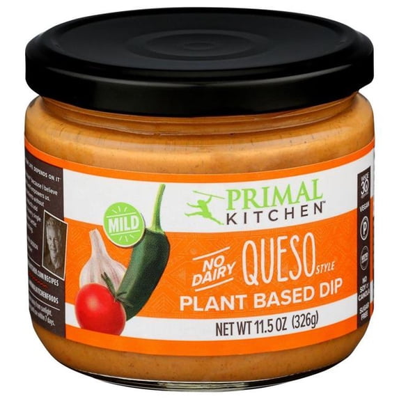 Primal Kitchen 397985 Queso Style Plant Based Dip, 11.5 oz