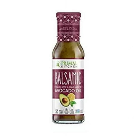 Primal Kitchen 8 oz Dressing Balsamic Vinaigrette Avocado Oil - Pack of 6