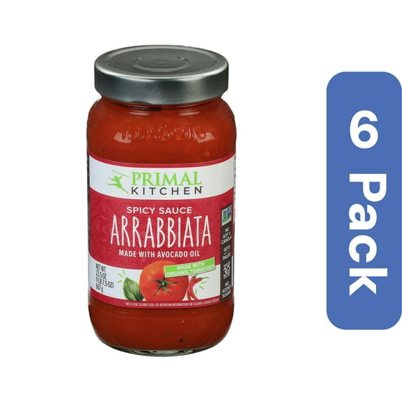 Primal Kitchen Arrabbiata Marinara Sauce 23.5 oz (Pack Of 6)
