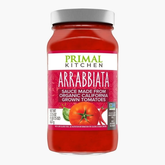 Primal Kitchen Arrabbiata Marinara Sauce - 23.5 oz Pack of 4