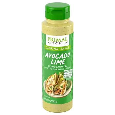 Primal Kitchen Avocado Lime Dipping Sauce, 10 oz