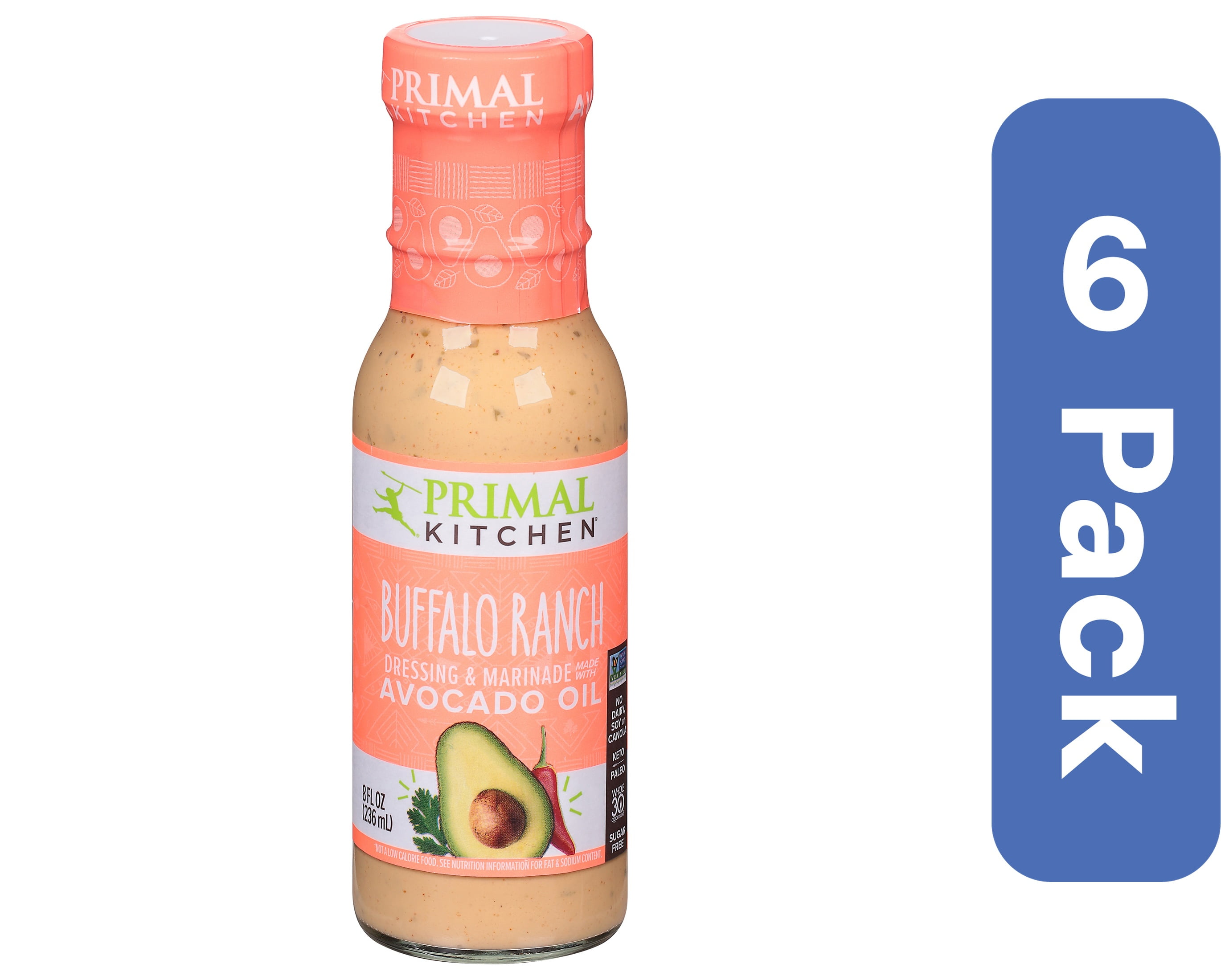 Primal Kitchen Ranch dressing in Salad dressings - Walmart.com Primal Kitchen Ranch dressing in Salad dressings - Walmart.com