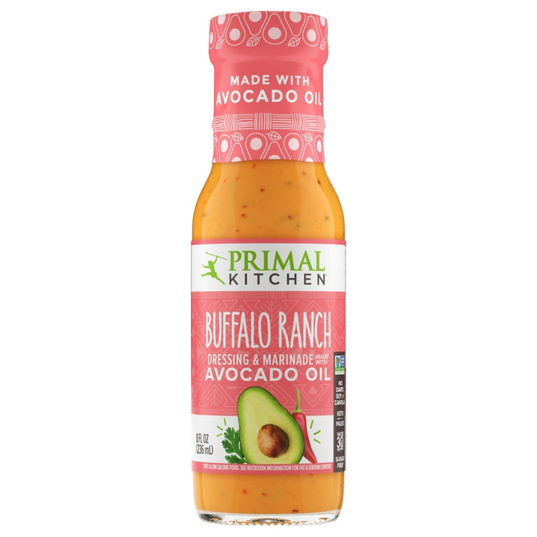 Primal Kitchen Dressing, Buffalo Ranch with Avocado Oil, 8 oz