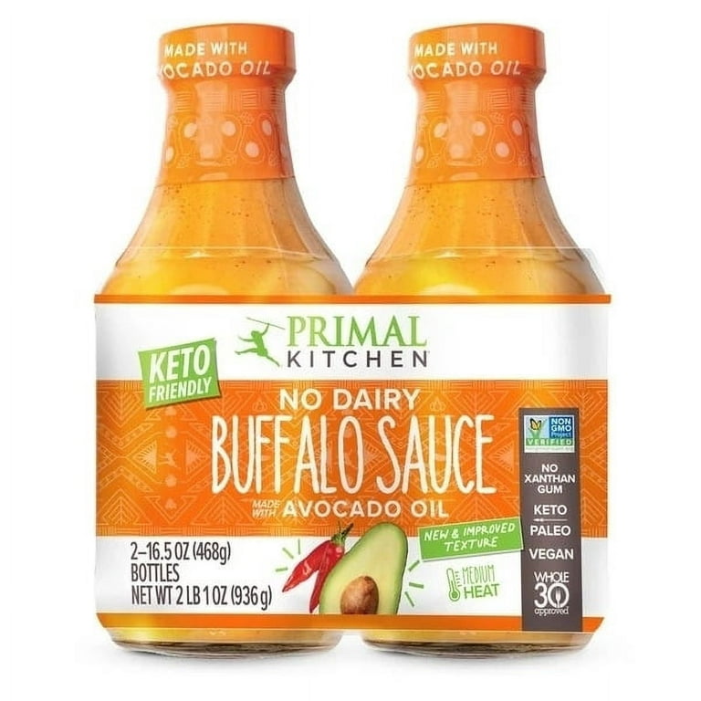 Primal Kitchen - Sauce Buffalo 8.5 OZ, Pack of 6