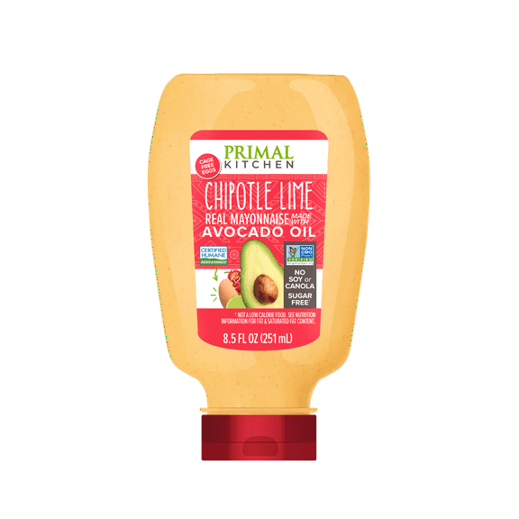 Primal Kitchen Chipotle Lime Mayo 8.5 fl oz Squeeze Mayo - 2 count